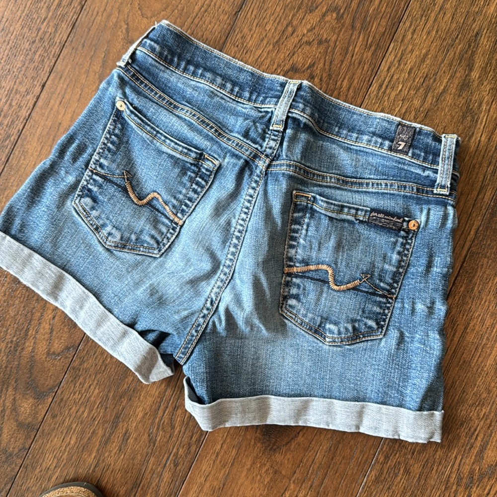 7 for all mankind Jean shorts